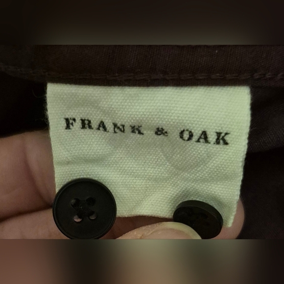 Frank & Oak Purple Casual Button Down Shirt with Modern Aesthetic - Picture 6 of 6